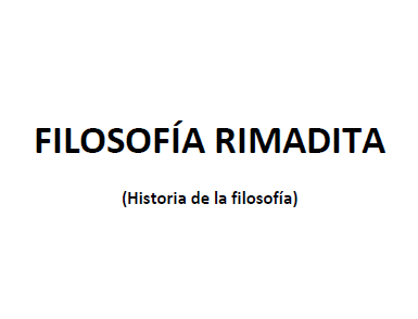 LIBRO DE RICARDO FIGUEROA (MXICO): FILOSOFA RIMADITA (HISTORIA DE LA FILOSOFA)